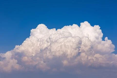 Blue sky with beautiful cloud Stock Photos