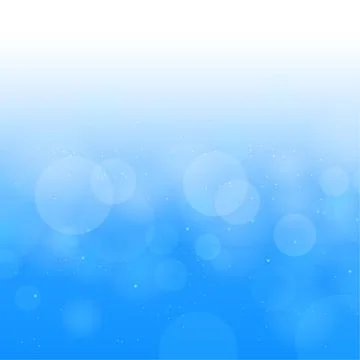 Blue sky circle bokeh Stock Illustration