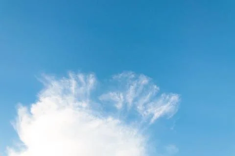 Blue sky with cloud with background daylight, natural sky composition, elem.. 写真素材