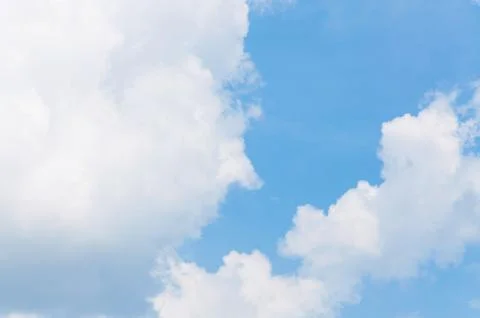 Blue sky with cloud with background daylight, natural sky composition, elem.. 写真素材