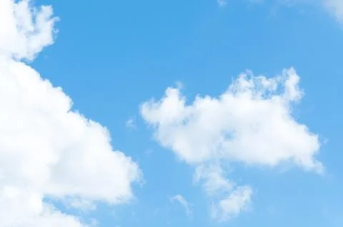 Blue sky with cloud with background daylight, natural sky composition, elem.. 스톡 사진