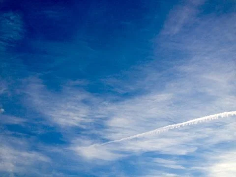 Blue sky cloud background design element Stock Photos