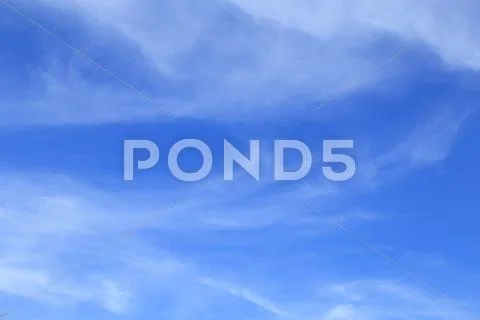 Blue sky with cloud for background Stock Photos