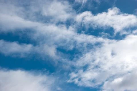  Blue sky cloud background Stock Photos