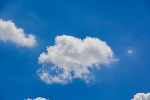 Blue sky cloud background Foto stock