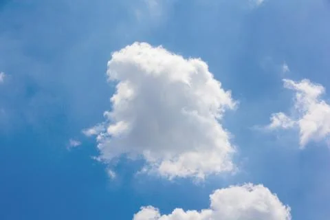 Blue sky cloud background Foto stock