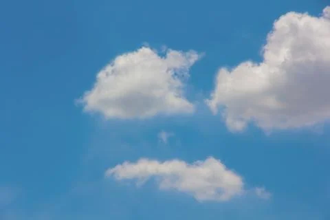 Blue sky cloud background Stock Photos