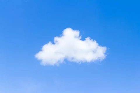 Blue sky with cloud background Stock Photos