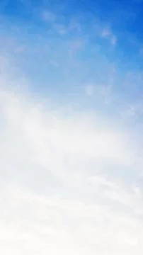 Blue sky with a cloud for a background. Stock Photos