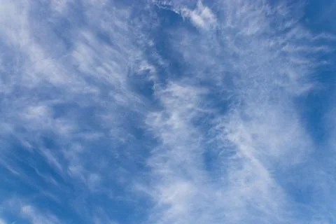 Blue sky with cloud background. Sky cloud clear Stock Photos