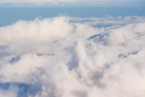 Blue sky with Cloud background texture 스톡 사진