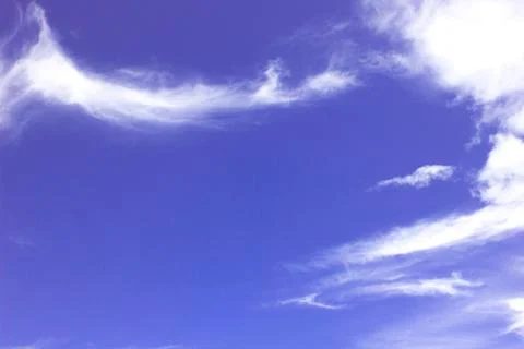 Blue sky cloud background texture beautiful vice and weather with 스톡 사진