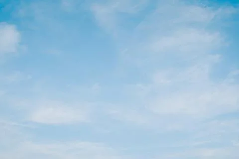 Blue sky with cloud. Clearing day and Good weather in the morning Stock Photos