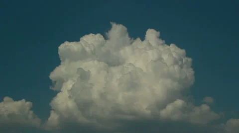 Blue sky with cloud closeup Stock Footage 48063487