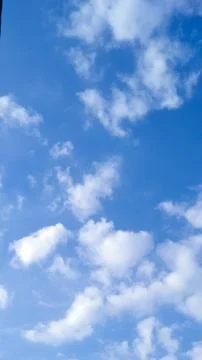 Blue sky with cloud a day Stock Photos