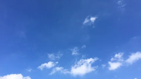 Blue sky with cloud Stock Footage 96048675