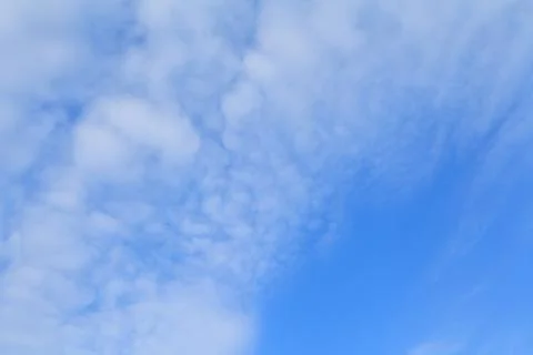 Blue sky with cloud Stock Photos