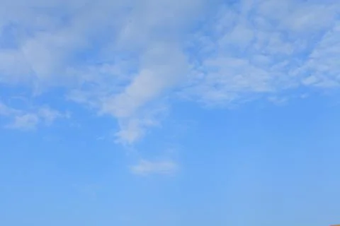 Blue sky with cloud Stock Photos