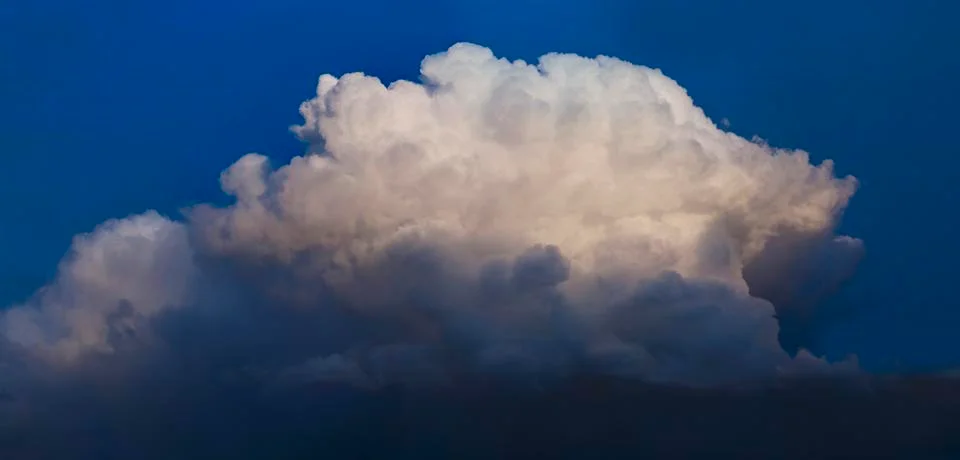 Blue sky with cloud Stock Photos