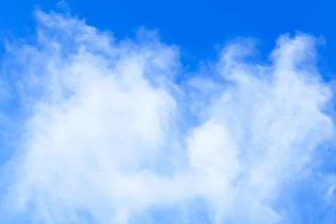 Blue sky with cloud Stock Photos