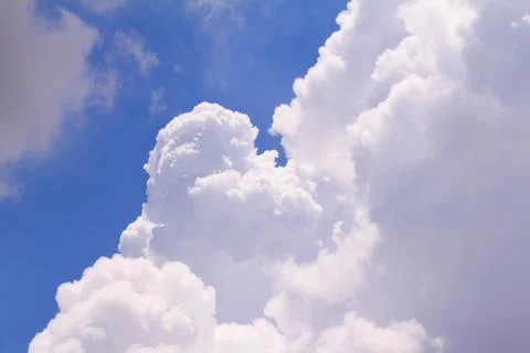Blue sky with cloud Stock Photos