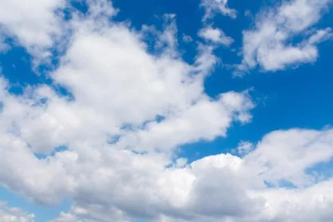Blue sky with cloud Foto stock
