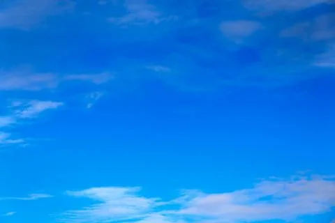 Blue sky with cloud. Stock Photos