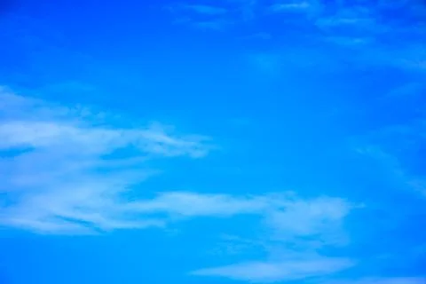 Blue sky with cloud. Stock Photos