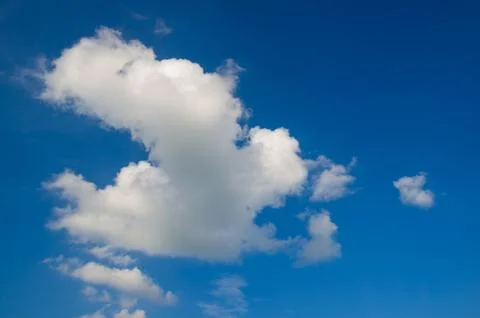 Blue sky with cloud Stock Photos