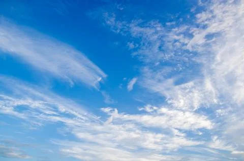Blue sky with cloud Stock Photos