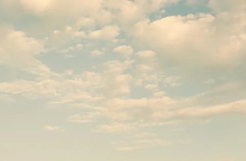 Blue sky with cloud Foto stock