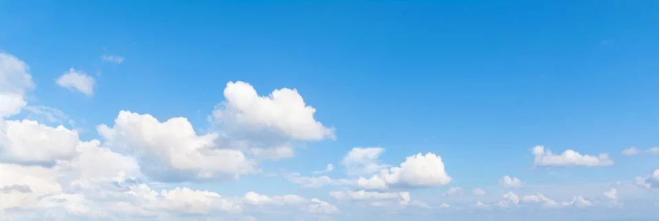 Blue sky with cloud Stock Photos