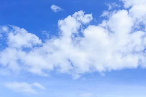 Blue sky with cloud Foto stock