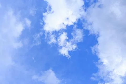 Blue sky with cloud Foto stock
