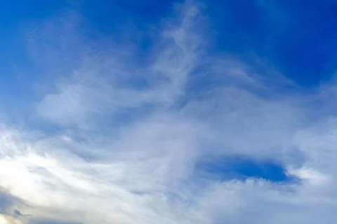 Blue sky with cloud Stock Photos