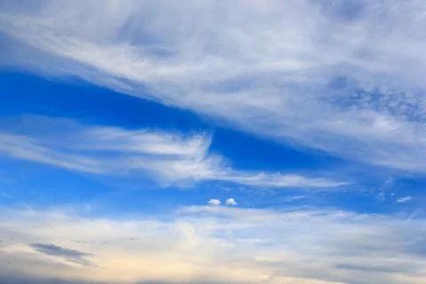 Blue sky with cloud Stock Photos