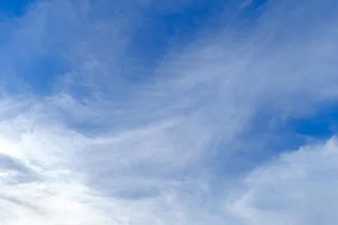 Blue sky with cloud Stock Photos