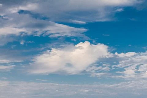 Blue sky with cloud Foto stock