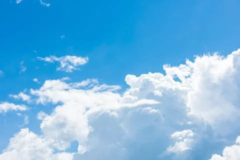 Blue sky with cloud 写真素材