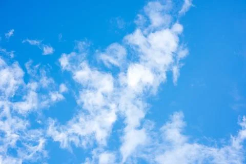 Blue sky with cloud Stock Photos