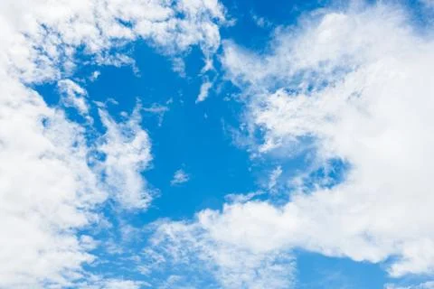 Blue sky with cloud 写真素材