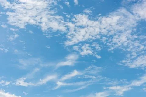 Blue sky with cloud Stock-Fotos