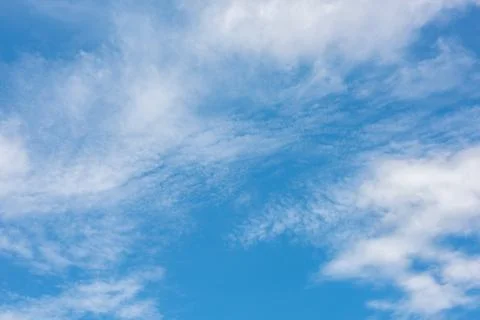 Blue sky with cloud Fotos Stock