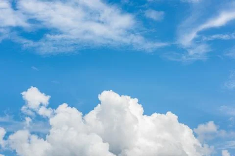 Blue sky with cloud 스톡 사진