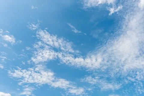 Blue sky with cloud Stock Photos