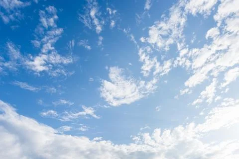 Blue sky with cloud Stock-Fotos