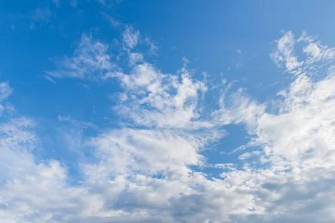 Blue sky with cloud Stock-Fotos