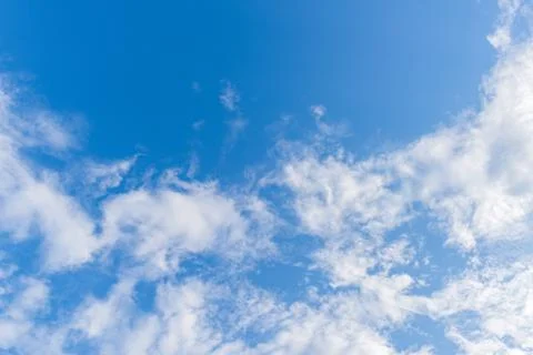 Blue sky with cloud Stock Photos