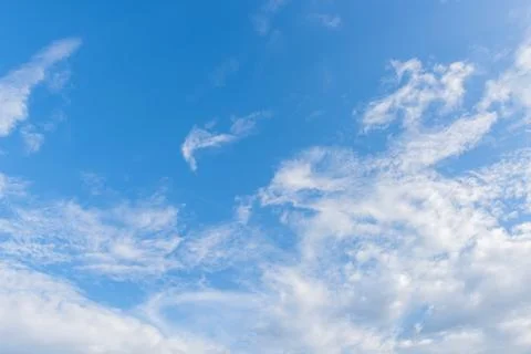 Blue sky with cloud Foto stock