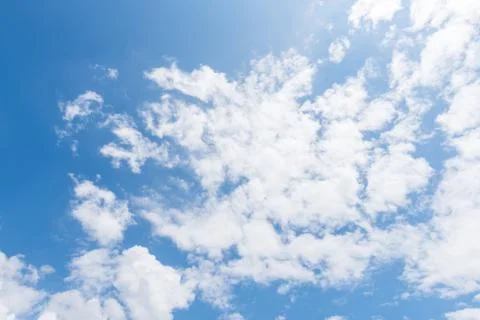 Blue sky with cloud 写真素材